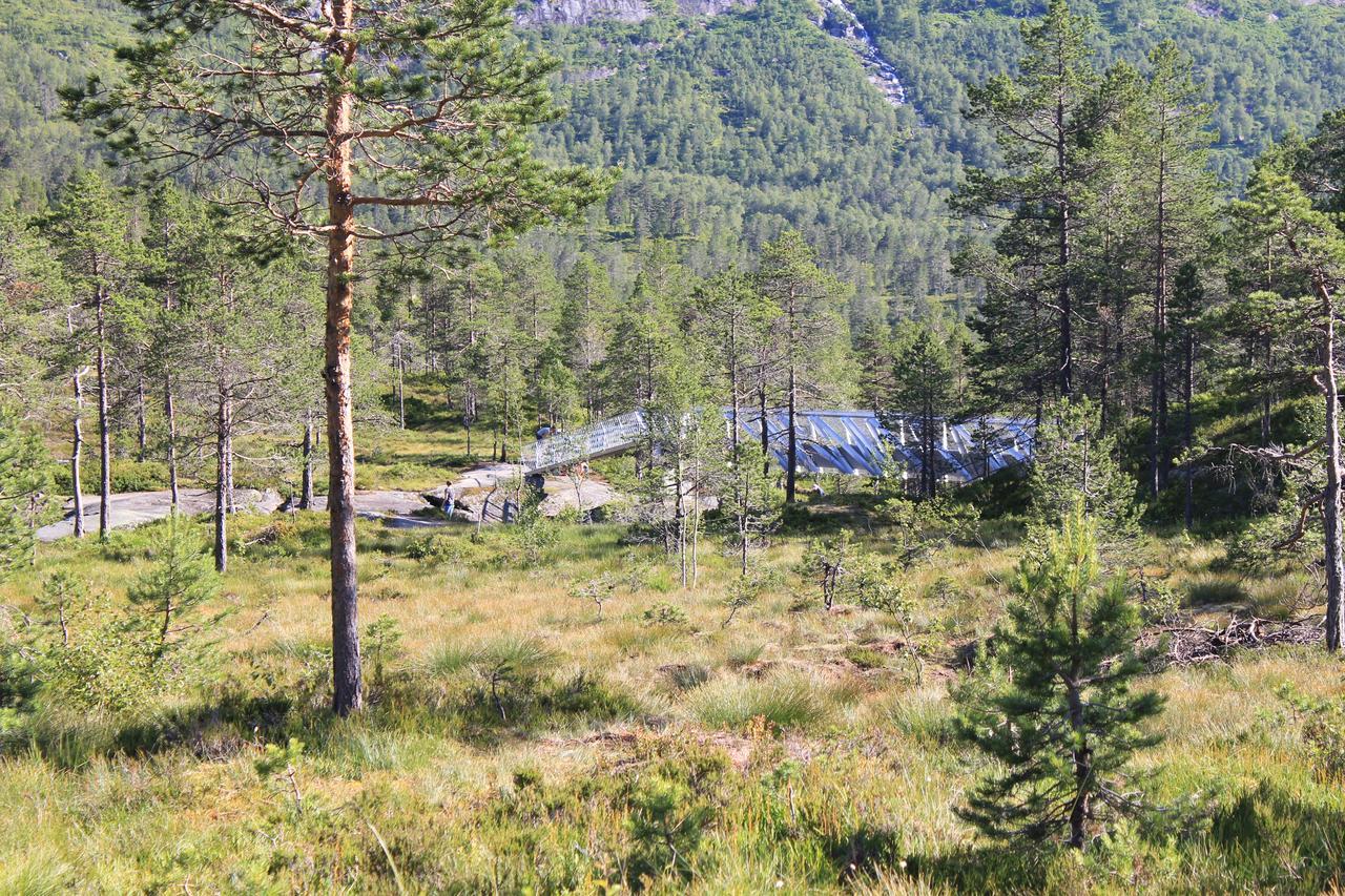 Hytte Ved Gaularfjellet Viksdalen Exteriér fotografie